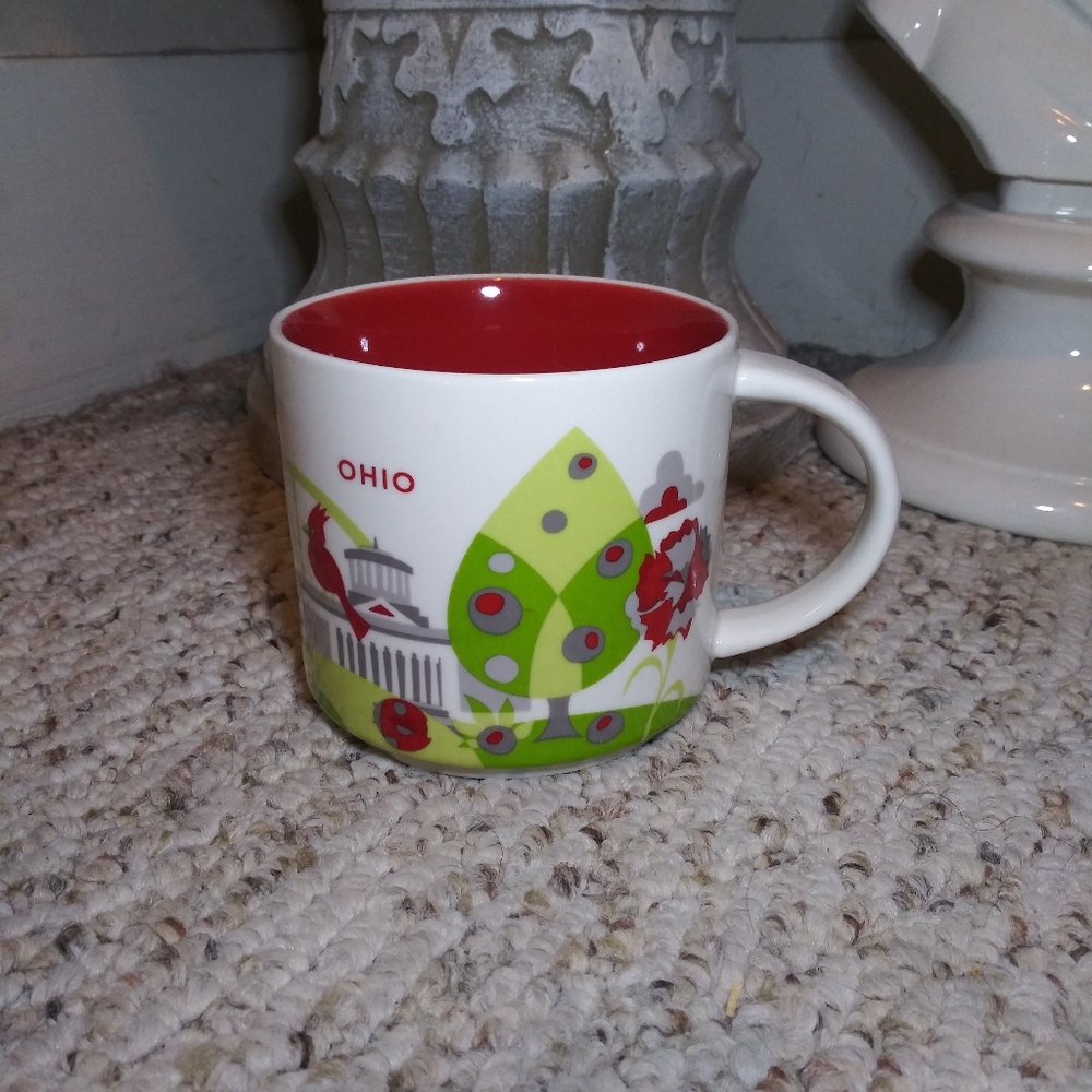 Starbucks 2015 Ohio "You Are Here" Coffee Mug